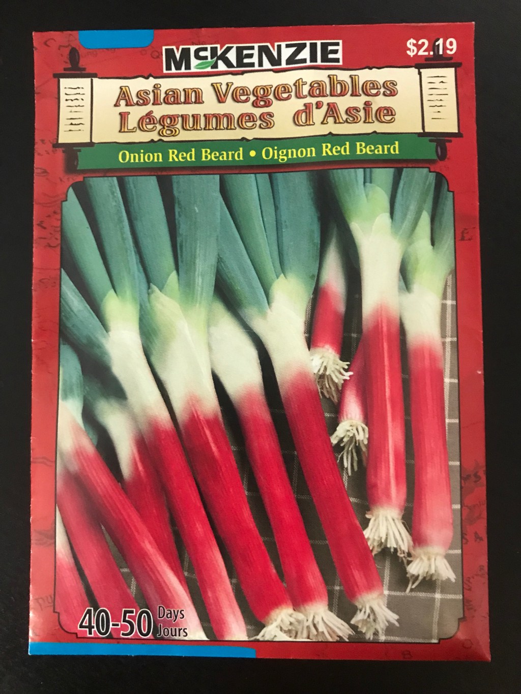 ‘Red Beard’ Onions